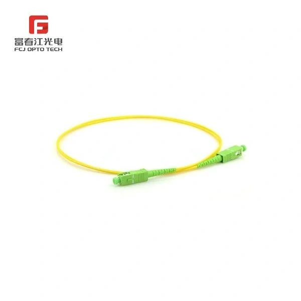 FCJ Simplex Multimode Optical Jumper SC PC To FC PC Fiber Optic Patch Cord