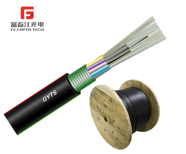 Loose Tube Fiber Optical GYTS Cable